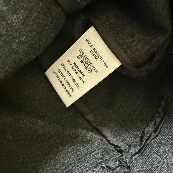 Catherine Malandrino Womens Charcoal Moto Jacket L Polyester/Spandex - Picture 4 of 8